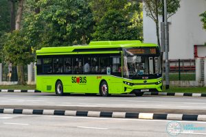 Bus 188 - SMRT Buses BYD BC12A04 (SG3341J)