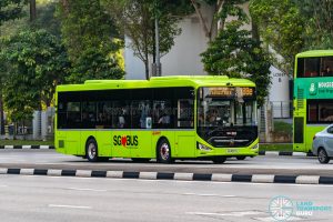 Bus 188e - SMRT Buses Zhongtong N12 (SG3517U)