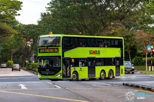Bus 96 - Tower Transit Zhongtong N12D (SG4014Y)