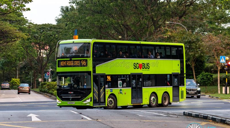 Bus 96 - Tower Transit Zhongtong N12D (SG4014Y)