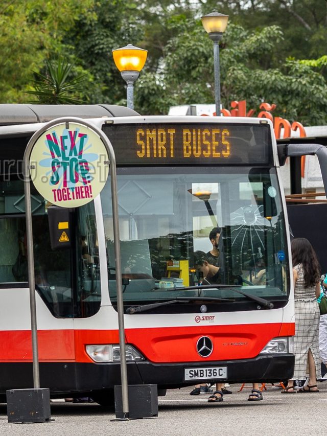 SAW Art Bus in Photos – SMRT Mercedes-Benz Citaro Demonstrator