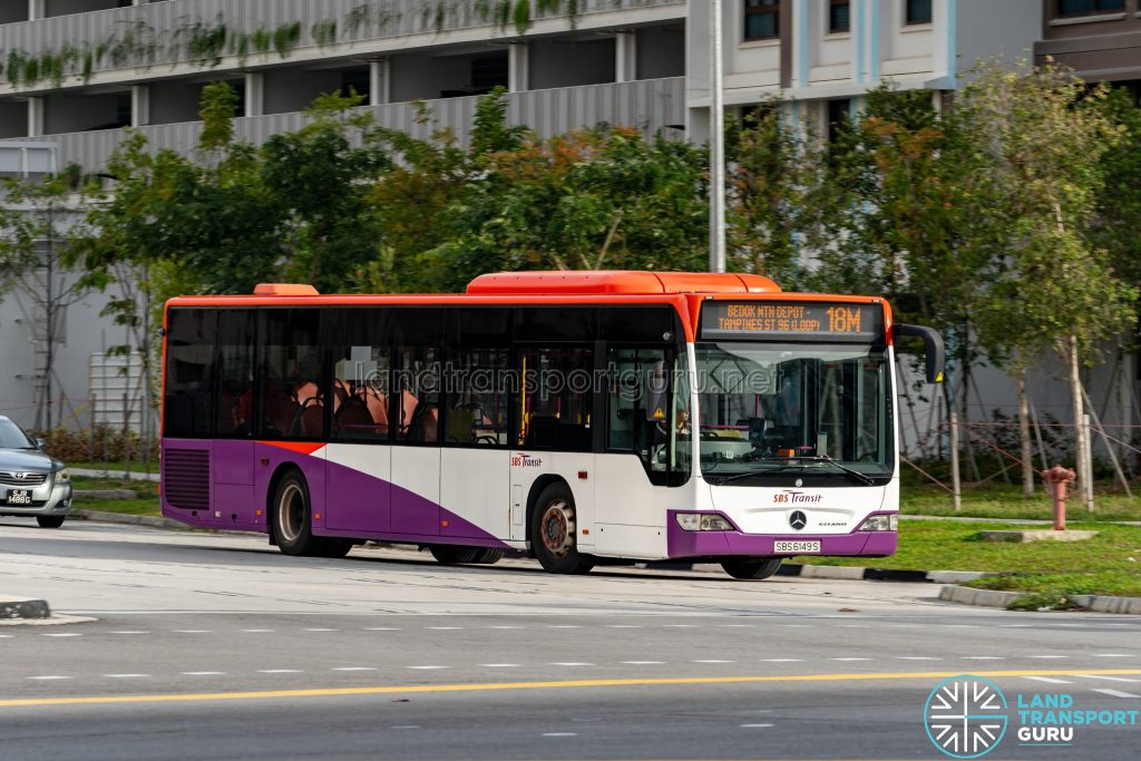 Bus 18M - SBS Transit Mercedes-Benz Citaro (SBS6149S)
