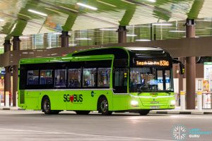 Bus 831G - Tower Transit MAN A22 (SG1707B)