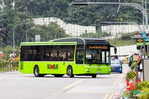 Bus 831W - Tower Transit MAN A22 (SG1736S)