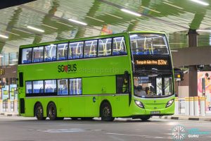 Bus 831W - Tower Transit Alexander Dennis Enviro500 (SMB3569S)