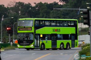 Bus 831W - Tower Transit Zhongtong N12D (SG4014Y)