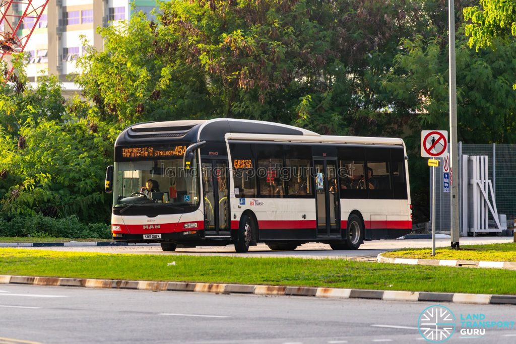 Bus 454 - SBS Transit MAN A22 (SMB310R)