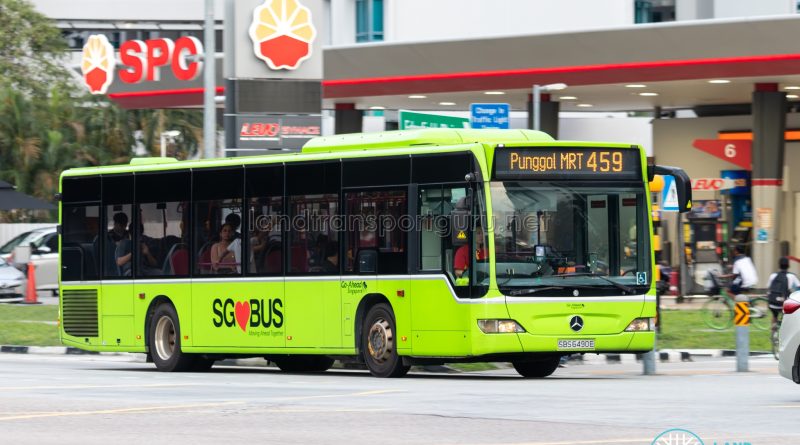 Bus 459 - Go-Ahead Mercedes-Benz Citaro (SBS6490E)