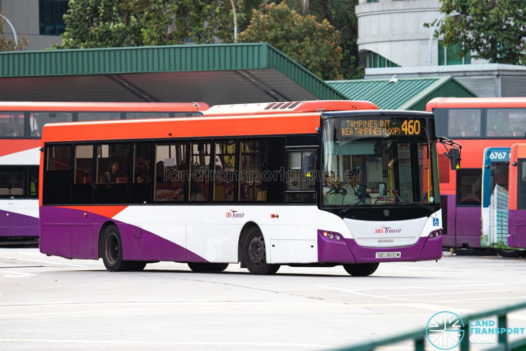 Bus 460 - SBS Transit Scania K230UB (SBS8610M)