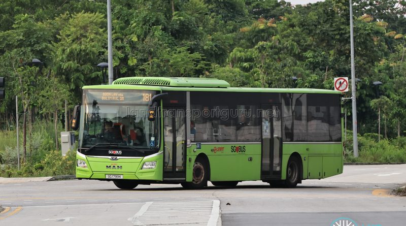Bus 181 - SMRT Buses MAN A22 (SG1799K)