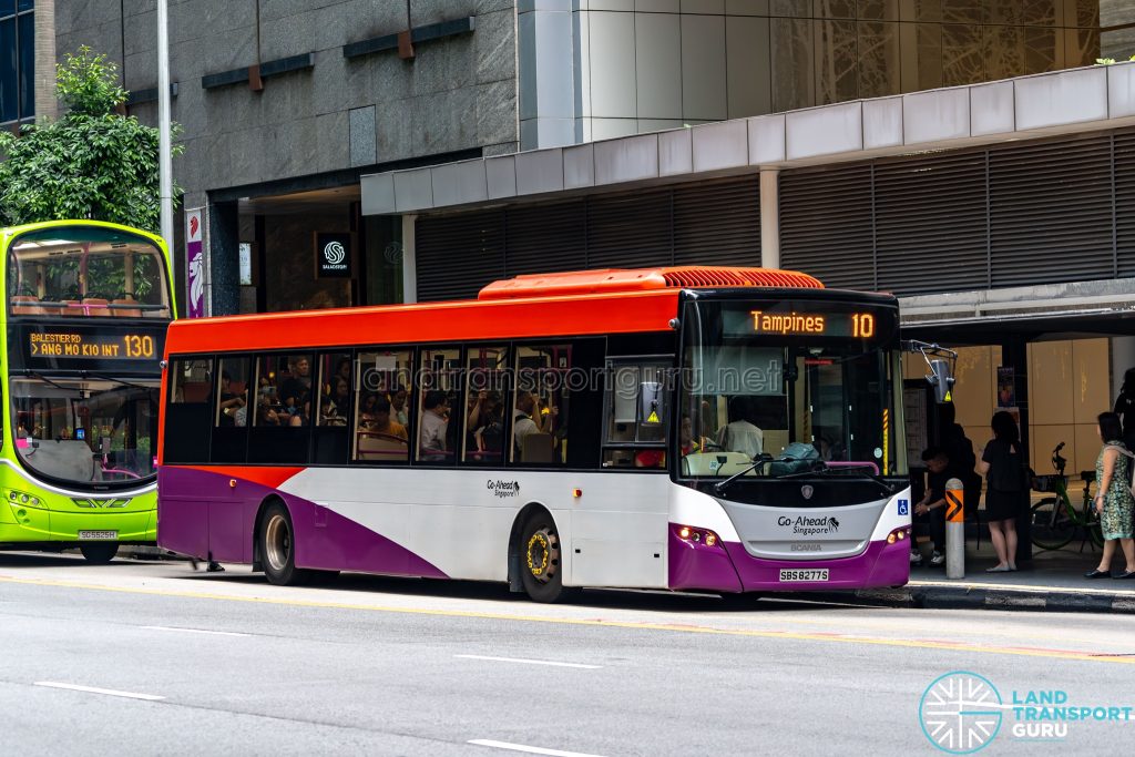 Bus 10 - Go-Ahead Scania K230UB (SBS8277S)