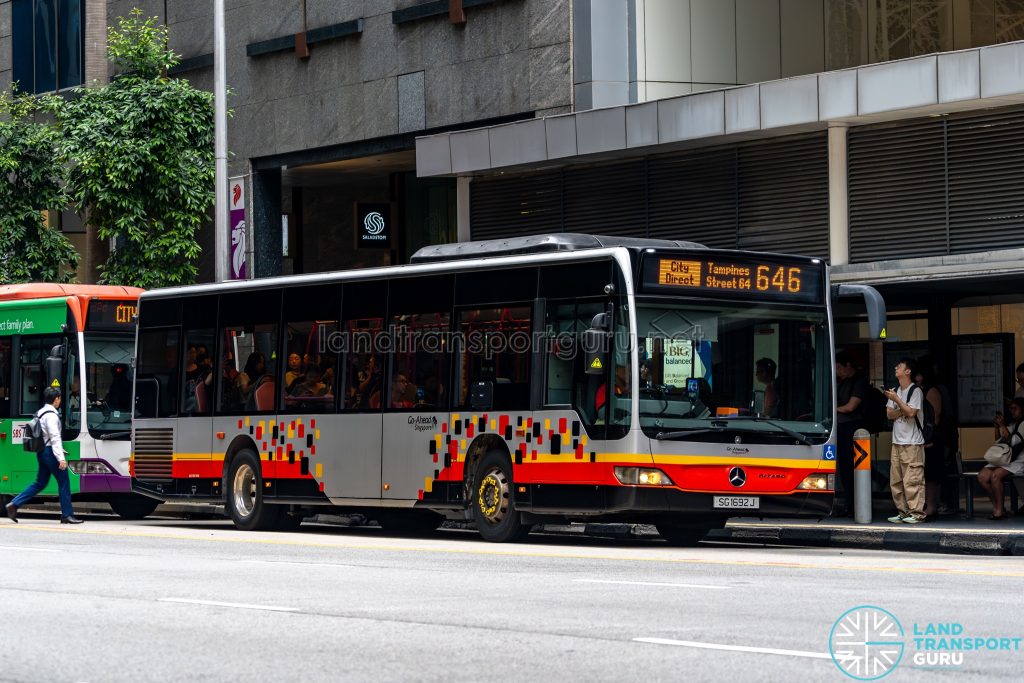 Bus 646 - Go-Ahead Mercedes-Benz Citaro (SG1692J)