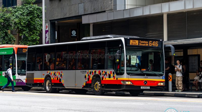Bus 646 - Go-Ahead Mercedes-Benz Citaro (SG1692J)