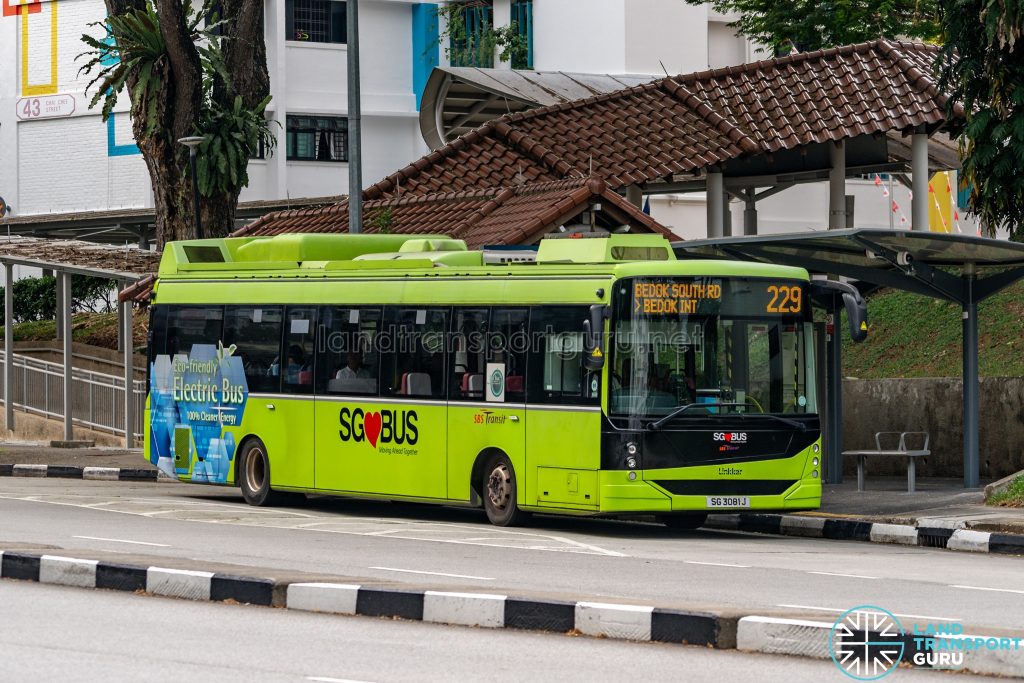 Bus 229 - SBS Transit Linkker LM312 (SG3081J)
