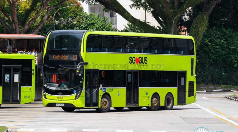 Bus 10 - Go-Ahead Alexander Dennis Enviro500 3-door (SG6353E)