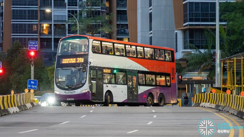 Bus 39B - Go-Ahead Volvo B9TL Wright (SBS3903B)