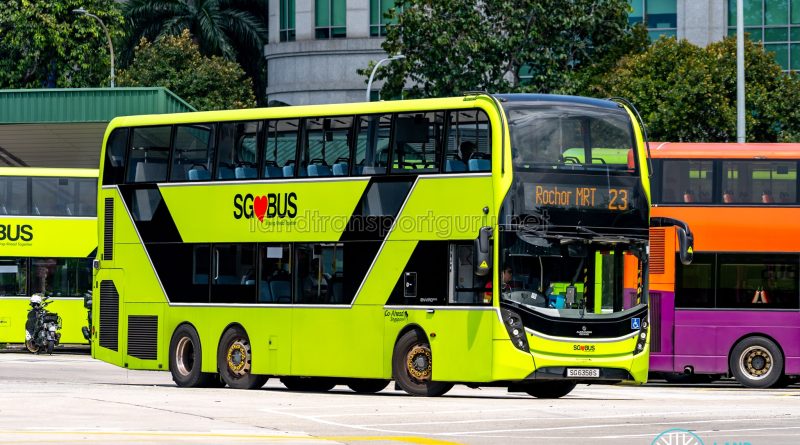 Bus 23 - Go-Ahead Singapore Alexander Dennis Enviro500 (3-Door) (SG6358S)