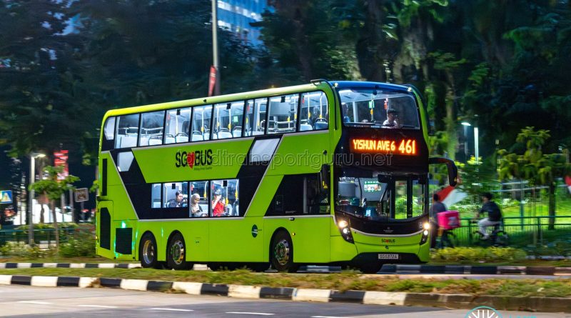 Bus 461 - Tower Transit Alexander Dennis Enviro500 (3-Door) (SG6372)